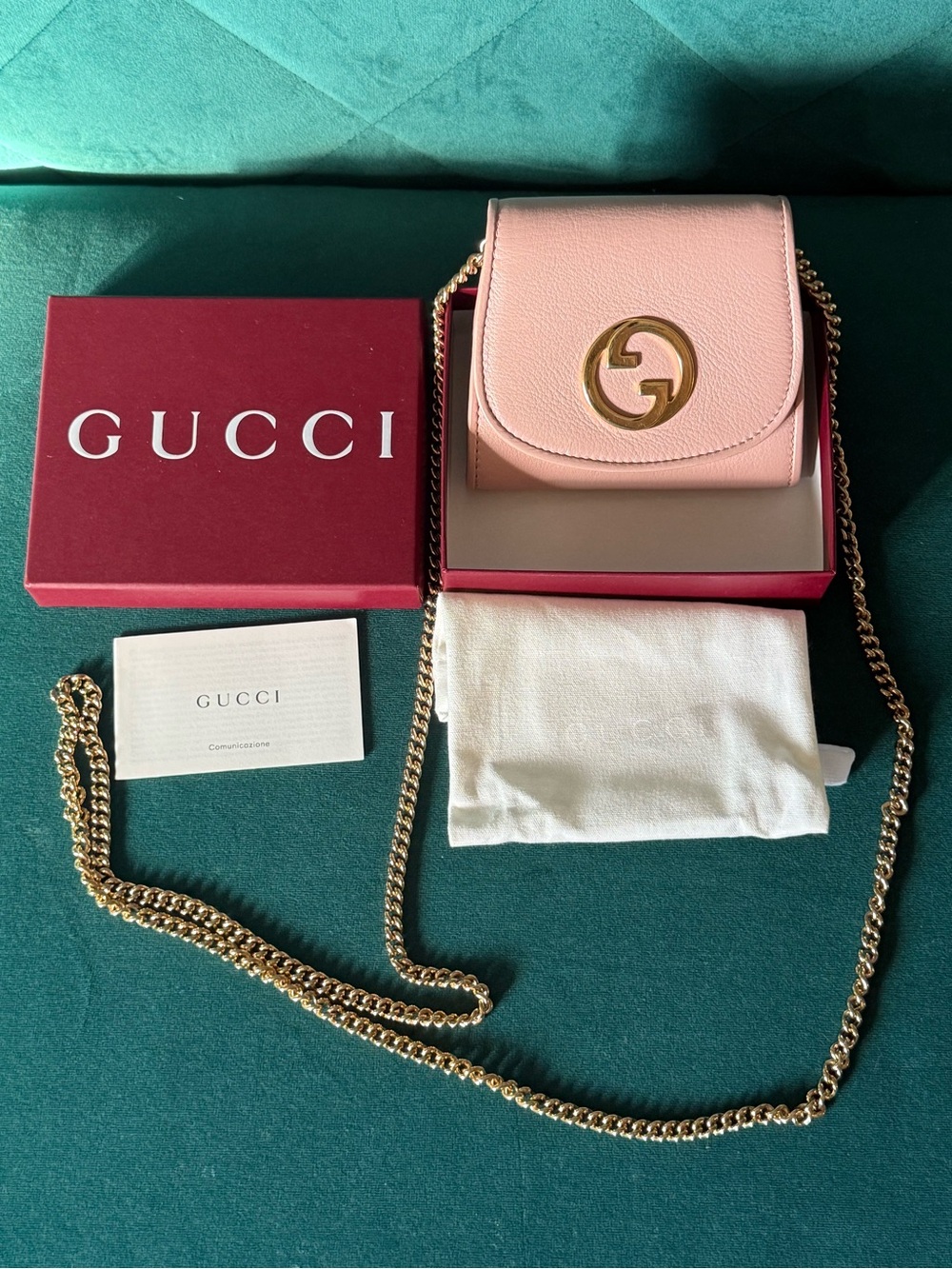 Gucci Blondie Medium Chain Wallet